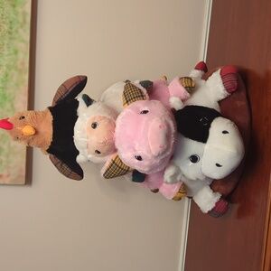 Goffa Stacking Toy Plush Farm Animals 30”